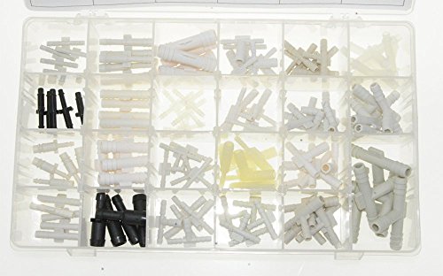 Swordfish 60850-115Pc Vacuum Tee Connector Assortment, 23 Sizes #TOP1