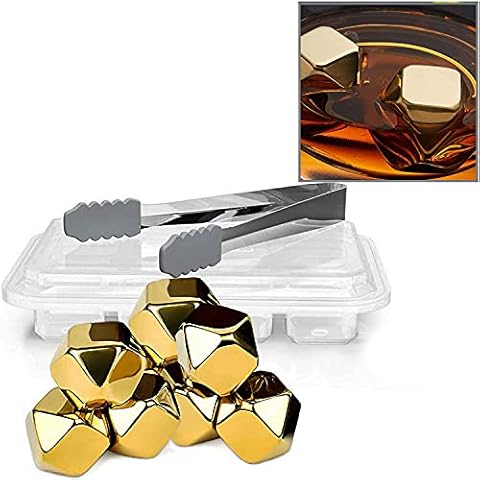 KEISSCO Gold Edition Whiskey Stones Gift Set Cover
