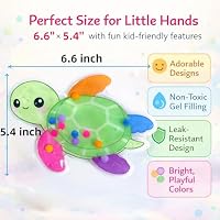 Sean's Choice Color Sorting Sensory Toys for Toddlers, Roadtrip Travel Essenstial Fine Motor Autism Fidget Preschool Classroom Activities for Kids (Sea Turtle) — image 5