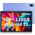 DOOGEE U10 Tablet 10 Pollici, 9GB RAM+128GB ROM/TF 1TB Android 13, Bluetooth 5.0, WiFi-6, 5060mAh, 1280*800, 5MP+8MP, Widevine L1, Luce Blu Bassa