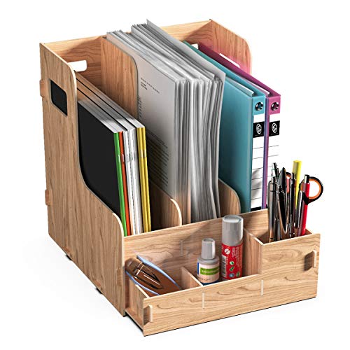 JOPOO Magazine File Houder Bureau Organizer Opslag Document Rack voor School Student