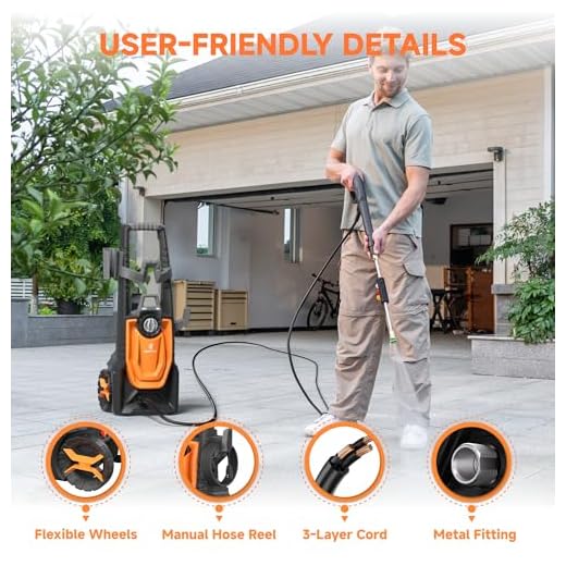 Giraffe Tools Electric Pressure Washer 2400 PSI