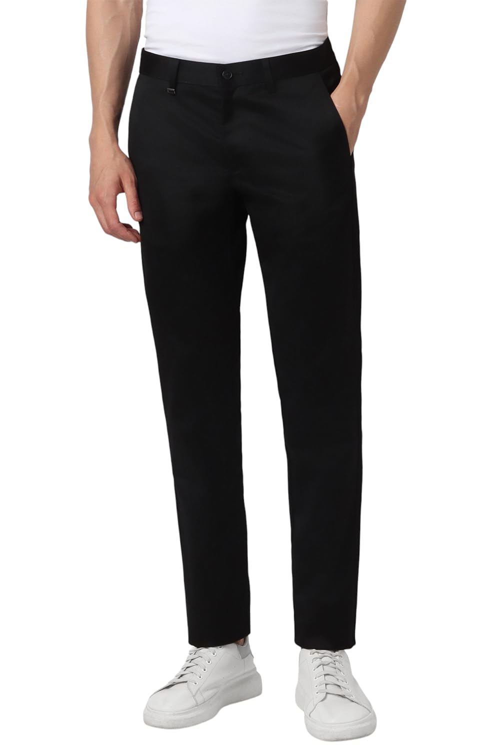 van heusen Men's Regular Fit Mid Rise Trouser-picture-25