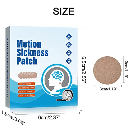 Kunhaoh Motion Sickness Patches,Natural Sea Sickness Patches Behind Ear For Adult Kids #TOP5
