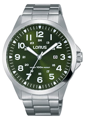 Preisvergleich Produktbild Lorus Herren Analog Quarz Uhr mit Edelstahl Armband RH927GX9