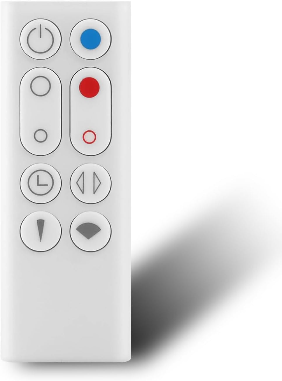 Replacement Remote Control White, Compatible with Dyson AM09 Hot and Cold Fan Cool Heater (ONLY)