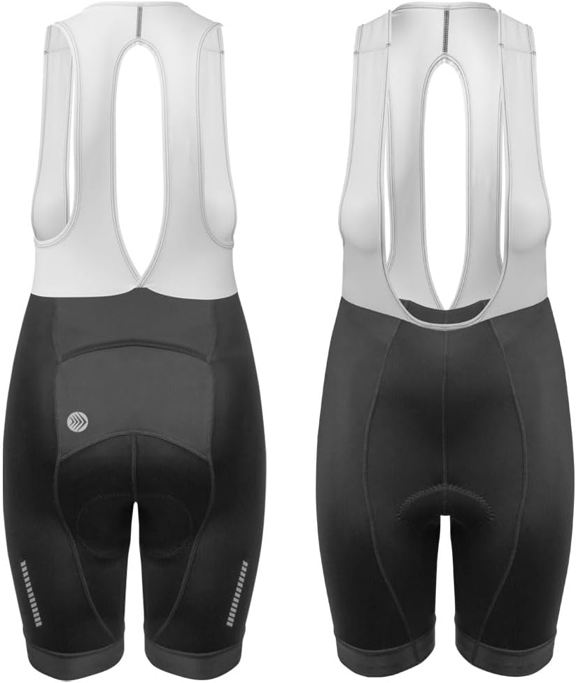 AERO|TECH|DESIGNS | Women's Core Padded Cycling Bib-Shorts | Long Distance Woman's Specific Bibs | Made in USA