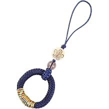 Housoutil 2pcs Cell Phone Ring Buckle Electronics Accessories Smart Phone Retro Keychain Camera Wire Lampshade Wristband Jade String Key