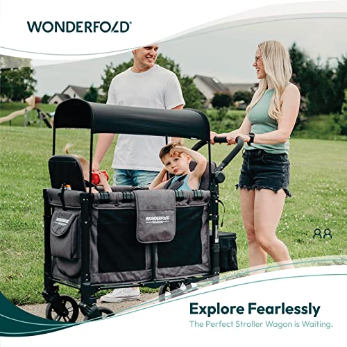 WONDERFOLD W2 Elite Double Stroller Wagon - Image 2