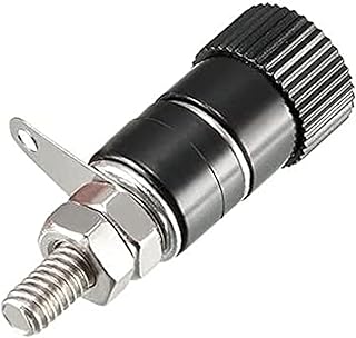 Female Banana Socket Binding Post Connector, 2725612033823,10 Pieces, Black, 4mm