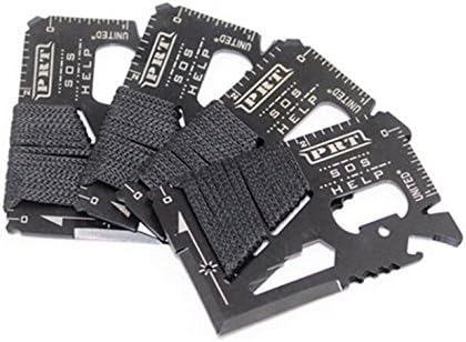 | 4 Pack PRT 14 in 1 Credit Card Multi Tools | EDC survival Multitool set | Great Gift