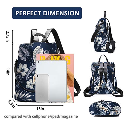 Fmeida Backpack Womens Anti Theft Travel Rucksack Shoulder Bag Ladies Handbag