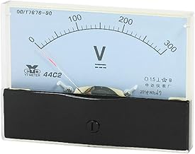 New Lon0167 Voltímetro do painel analógico voltímetro DC 0-300 V Faixa de medição 44C2(Analog Panel Voltmeter Voltmeter DC 0-300V Messbereich 44C2)