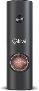 Kiwi Pilli Işıklı Tuz Karabiber Değirmeni Otomatik Baharat Öğütücü Kspg-4849