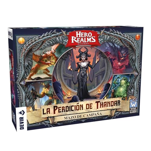 Devir- Hero Realms: La Perdición de Thandar, Multicolor (BGHRUI)