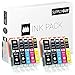 Supply Guy 10 Druckerpatronen mit Chip kompatibel mit Canon PGI-550 CLI-551 für Canon Pixma IP7250 IX6850 MG5450 MG5550 MG5650 MG5655 MG6450 MG6650 MX725 MX925