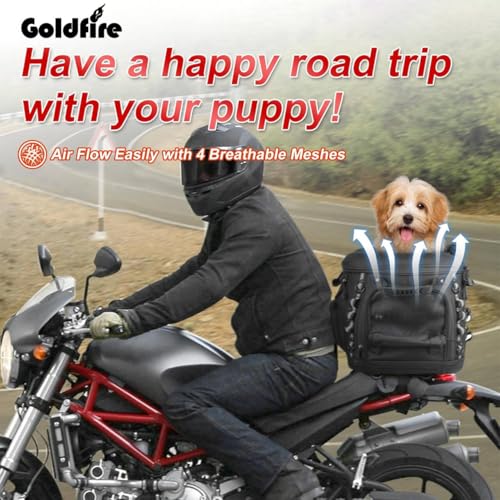 Goldfire Motorcycle Dog Carrier