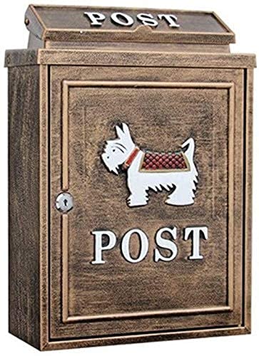 Serrure extérieure pour boîte aux Lettres, Serrure à clé Murale en Acier