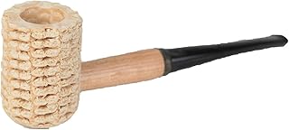 Missouri Meerschaum - Missouri Pride Corn Cob Tobacco Pipe - 5th Avenue, Straight Bit