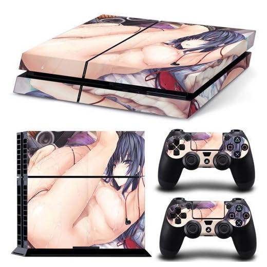 WPS Decal Skin Stickers for Playstation 4 Vinyl Console and Free Ps4 Controller Skin - Anime Diva Project Sexy girl