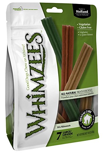 Paragon Whimzees Stix Dental Treat for Large Dogs, 7 Per Bag