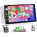 DAB+/DAB Autoradio 2 Din con Wireless Carplay Android Auto iOS/Android Mirror Link 7 Pollici Touchscreen Autoradio con Bluetooth 5.2 FM Radio Dab/USB/EQ Controllo del Volante Telecamera Posteriore