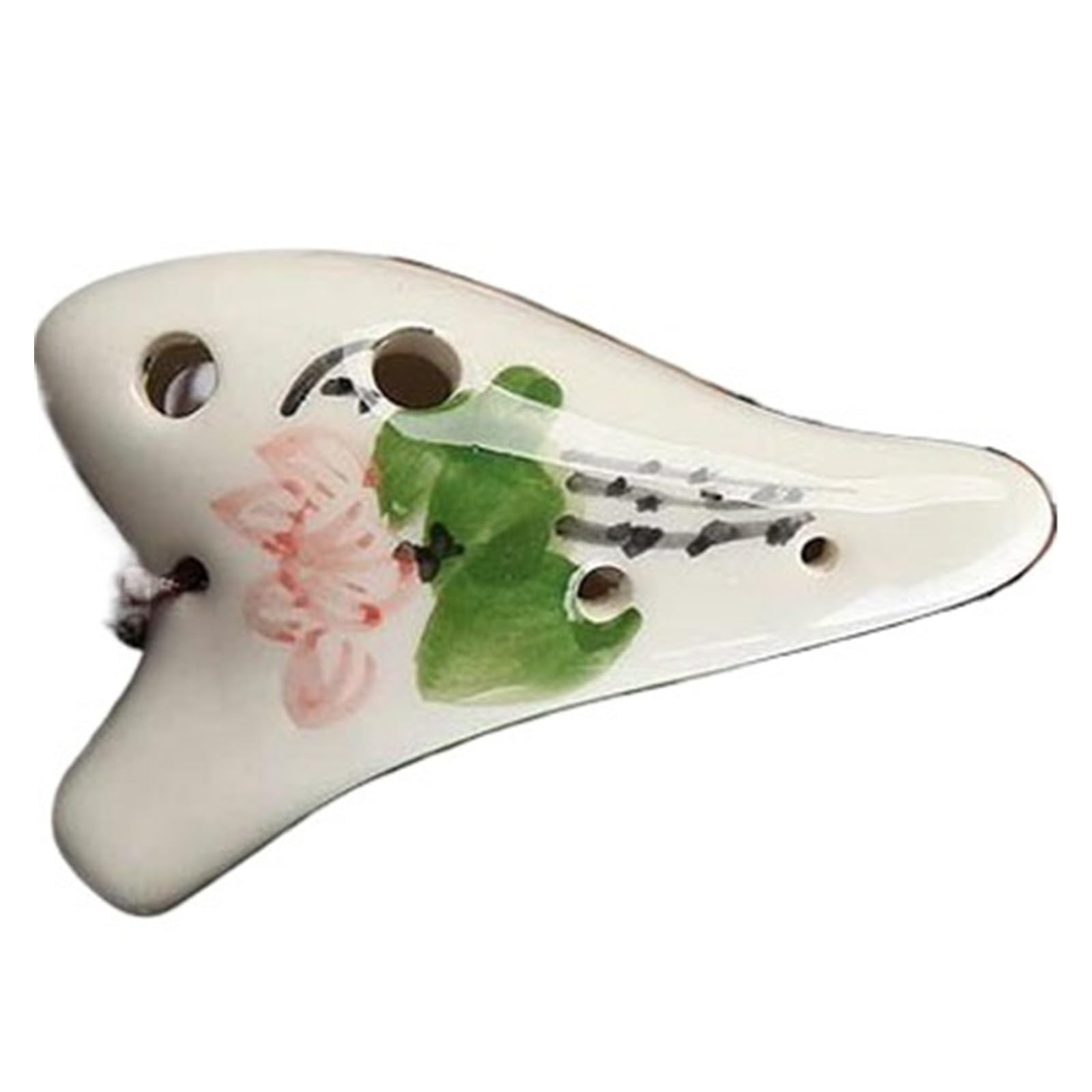 Ocarina 6 Otworowa Tonacja C Ceramiczny Dla Dorosłych Początkujący Profesjonalny Instrument Do Nauki Gry Okaryna(Type 5)