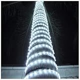 Russell Decor 200ft/60m Led Rope Lights Lamps Kit Indoor Outdoor Decorative Lighting for Party Weddi