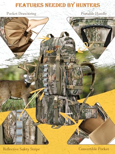 NEW VIEW 80L Hunting Backpack