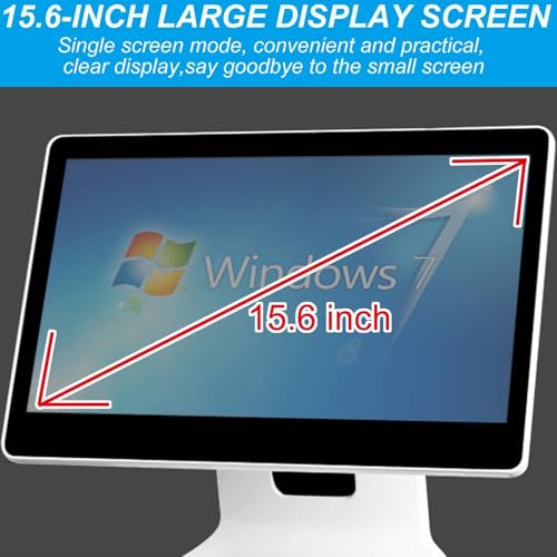 Image of 15.6 in Touch Screen Cash Register, Enhancing Transaction Efficiency,Screen Display Cash Monitor,Screen Adjustable Angle