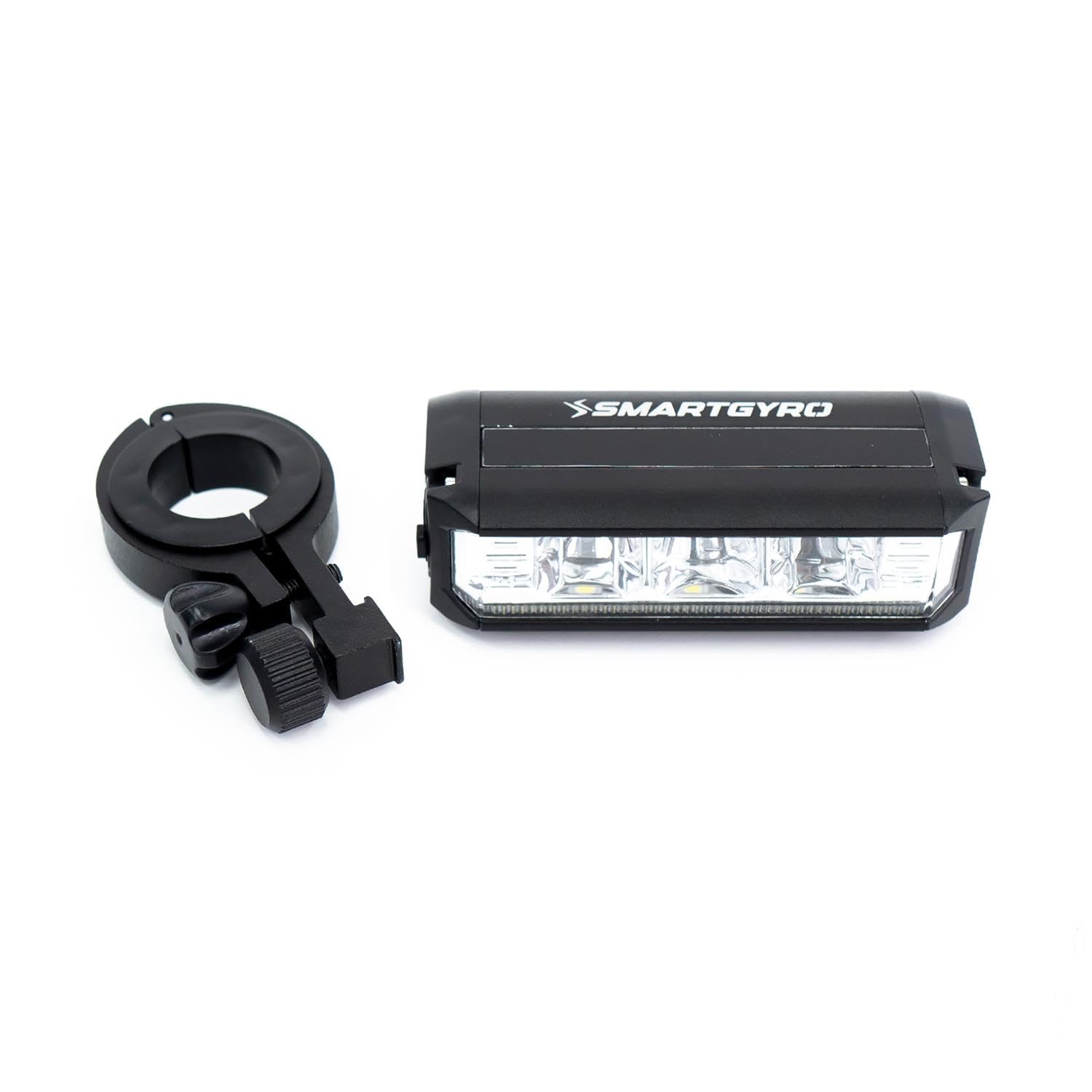 SmartGyro - Foco Bike/Scooter Pro HD LED para Patinetes Eléctricos y Bicicletas, Alta Luminosidad, 4 modos de iluminación, con Batería
