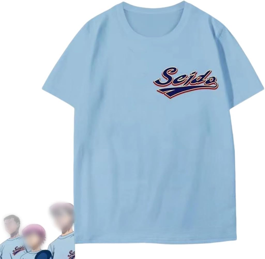 Amazon.co.jp: [サツ] Tシャツ ダイヤのA 半袖 青道高校 応援服 同じ