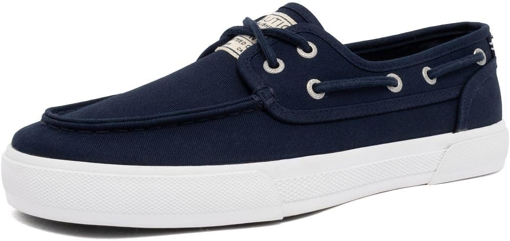 Nautica Men's Casual Boat Shoes, Moc-Toe Loafers with Cushioned Insole, Deck Fashion Sneaker
