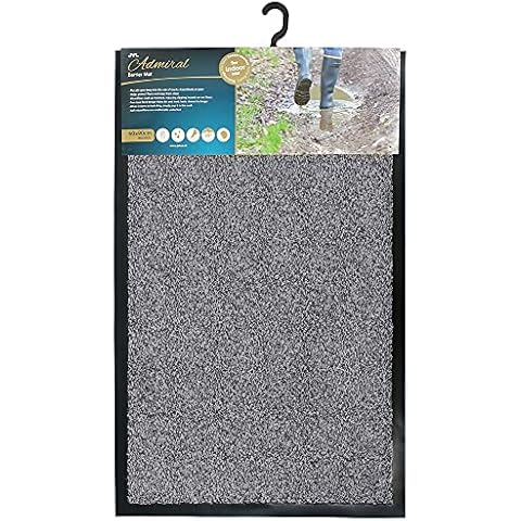 JVL Admiral Barrier - Felpudo Microfibra Gris Cover