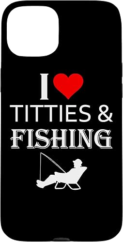 Miniatura 19 de iPhone 7 Plus/8 Plus I Love Titties and Fishing Funny Fisherman Estuche de regalo