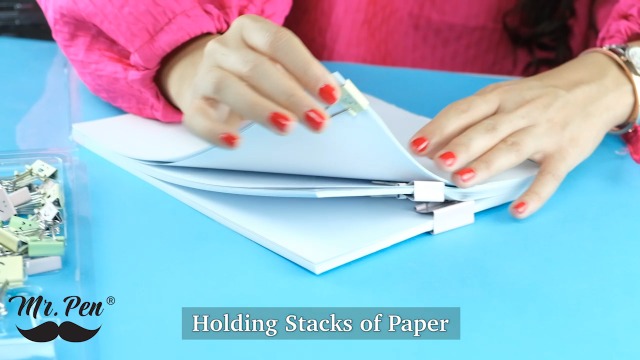 Cute Binder Clips, 80Pcs, Assorted Colors And Sizes, Medium And - View #11