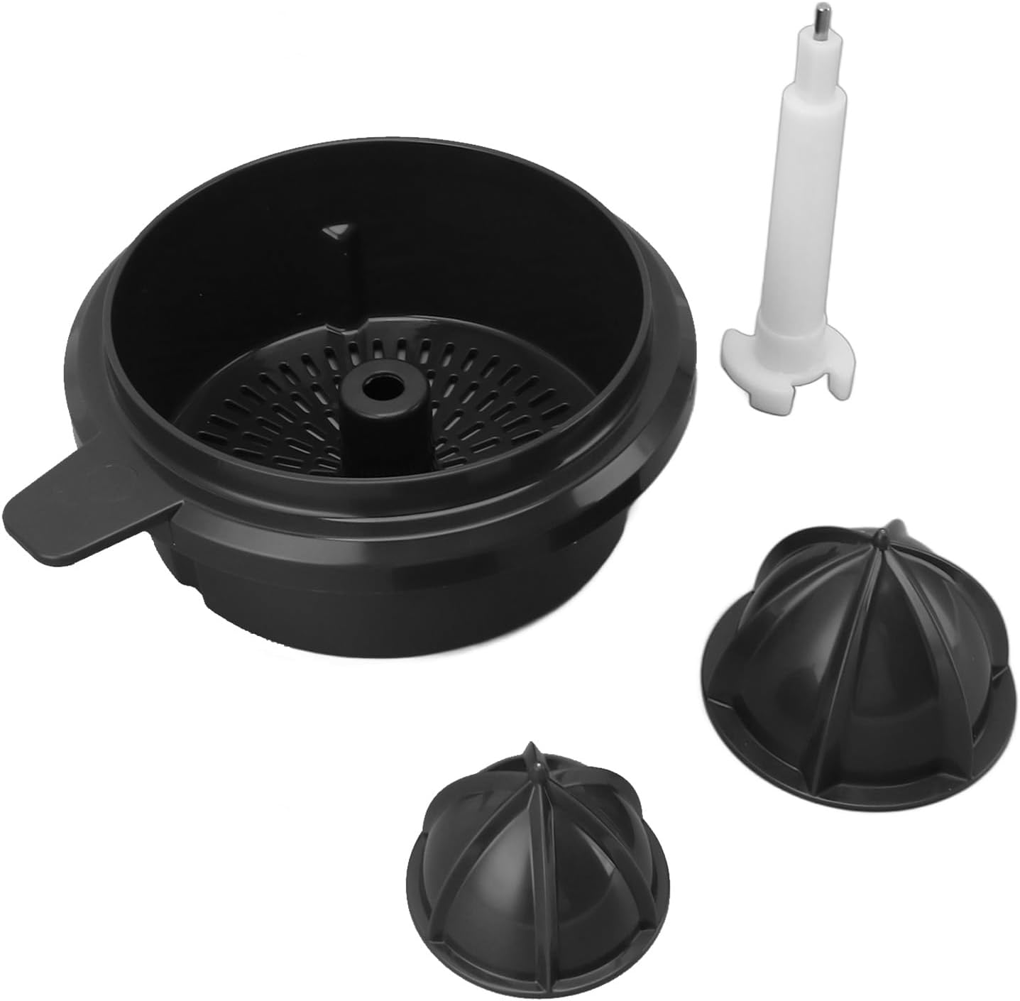 Juicer Orange Press Strainer Basket with Press Cone ABS Plastic Juicing Machine Parts Accessories for