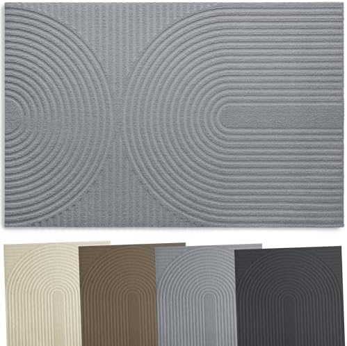 Zenacasa - Fußmatte Innen Außen 90x150 cm | Strapazierfähiger Türvorleger gegen Schmutz und Feuchtigkeit, pflegeleicht und für viele Bereiche geeignet
