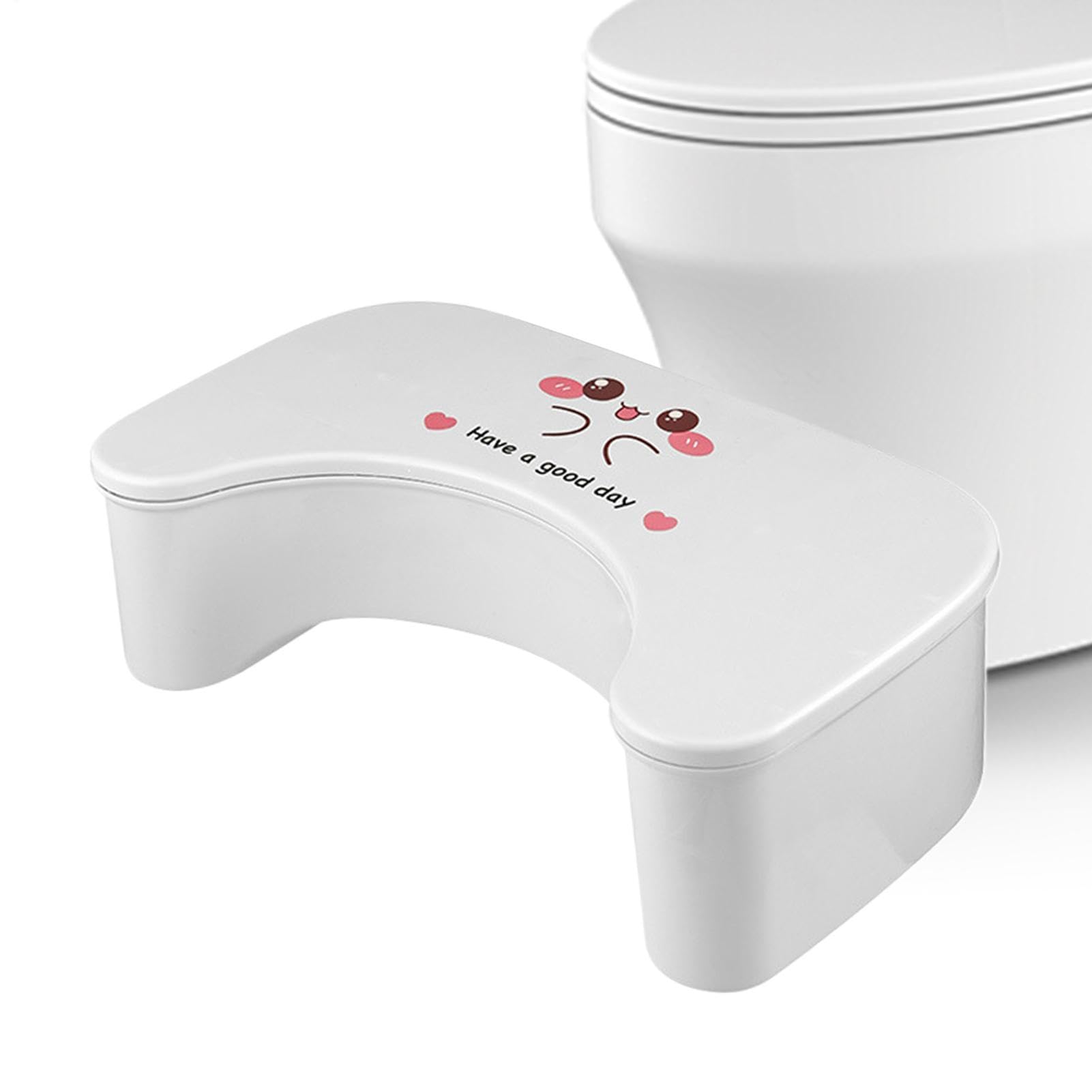 Taburete de baño ergonómico y funcional como alzador de retrete para adultos