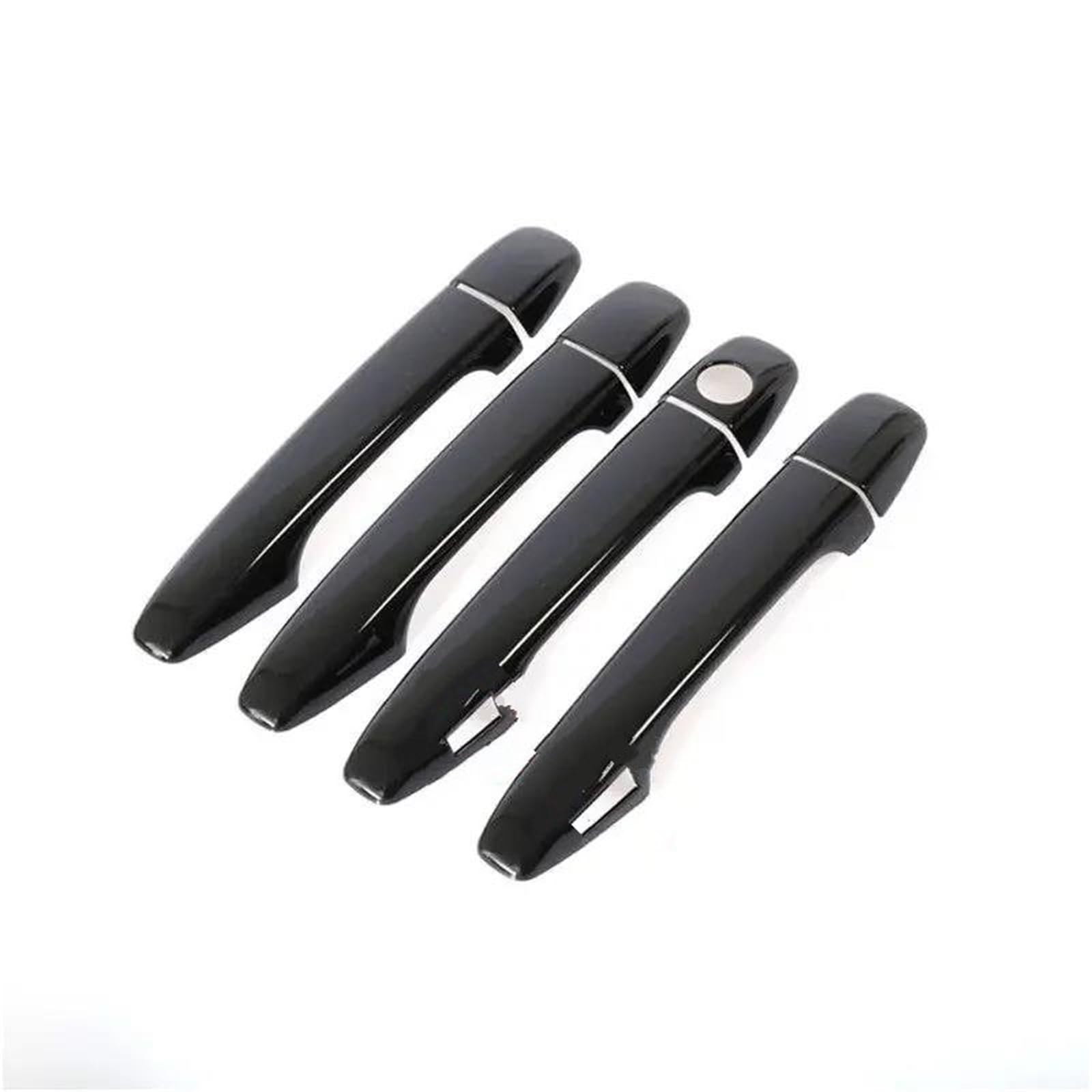 KJHOPY Car Door Handle Cover Pad Exterior Decorative Accessories for Subaru for Legacy BN BS 2015-2020(Style 1)