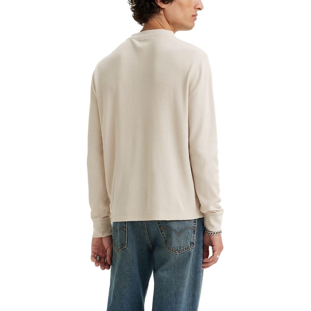 Levi's Long-Sleeve Thermal 3-Button Henley Camisa Hombre