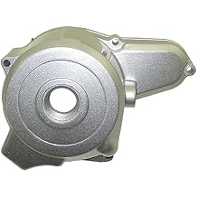 DJ-Motor Engine 2-Coils Stator Left Cover Aluminum for 50cc 70cc 90cc 110cc 125cc Taotao JCL KinRoad Electric Start Engine Upside Start Motor