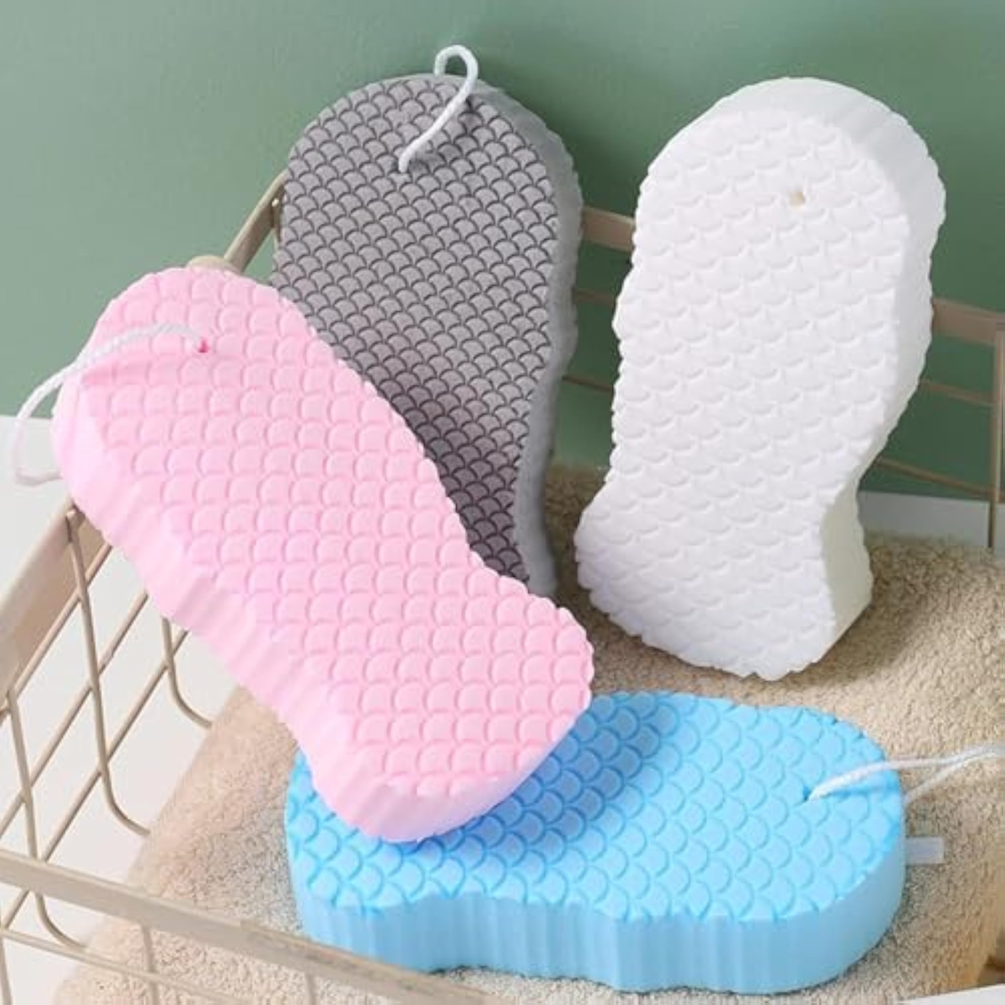 Exfoliating Bath Sponge for Deep Cleansing