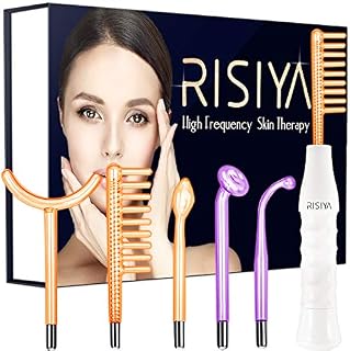 High Frequency Facial Machine Portable Handheld with Neon & Argon 4 Wands