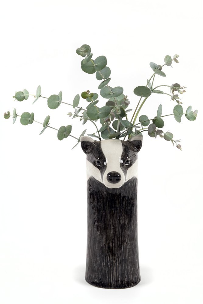 Quail Ceramics - Badger Flower Vase - Large
