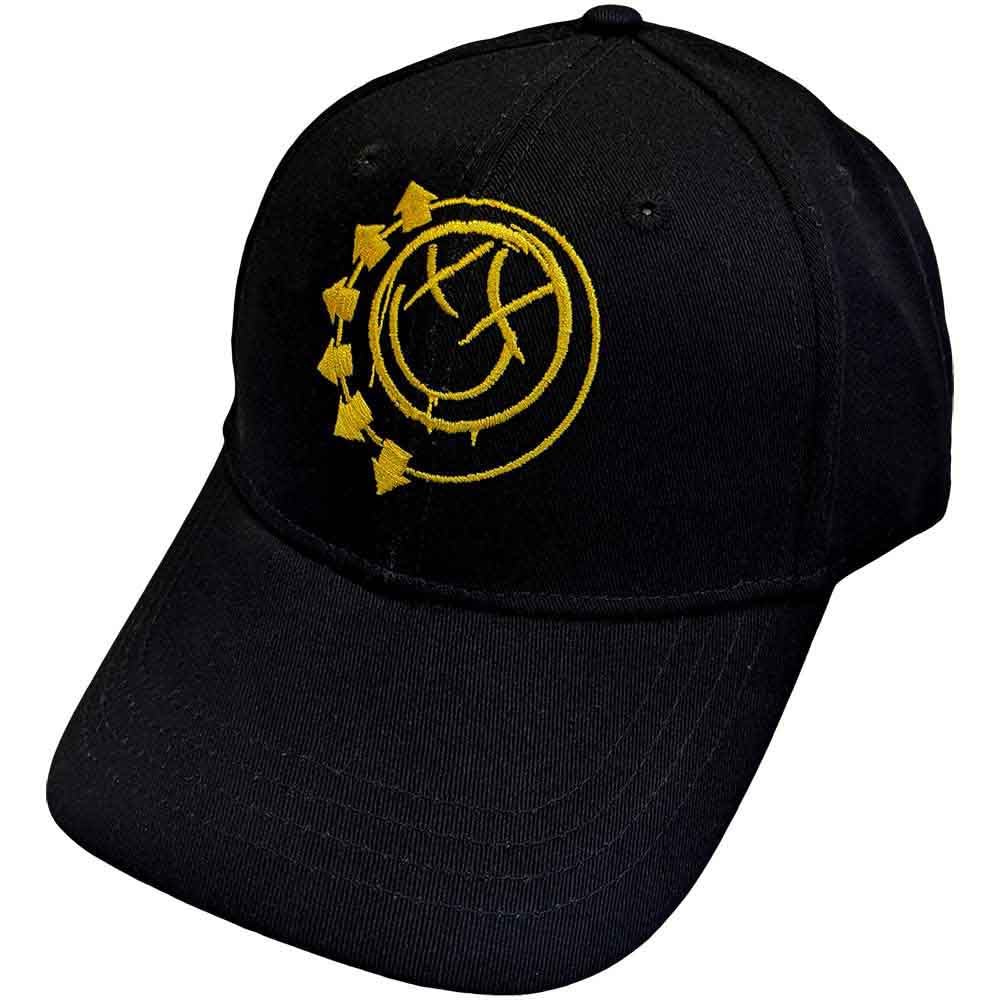 Blink-182 Baseball Cap: Yellow Six Arrow Smile OFFICIAL NEW