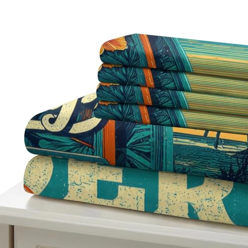 Parure de lit girafe king size microfibre de qualité supérieure douce