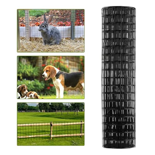 Wire Fence, 36 in x 50 ft PVC Coated Welded