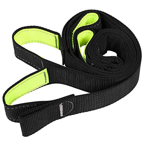 MAGT Climbing Aider, 4 Step Lightweight Wear-Resisting Foot Ascender Loop, Load Bearing Strap Webbing Sling for Climbing Caving Rescue Rock (23KN)