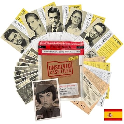 Unsolved Case Files: El juego de Casos de Asesinatos sin Resolver: ¿Quién asesinó a Veronica Falcone? ¿Puedes Resolver el crimen? Cover